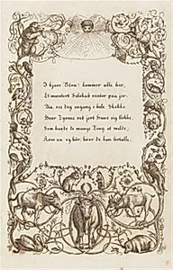Illustration til "Halvhundrede Fabler for Børn" af Hey by Martinus Rørbye