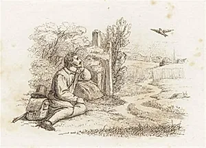 Illustration til "Halvhundrede Fabler for Børn" af Hey by Martinus Rørbye