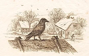 Illustration til "Halvhundrede Fabler for Børn" af Hey by Martinus Rørbye
