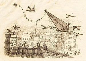 Illustration til "Halvhundrede Fabler for Børn" af Hey by Martinus Rørbye