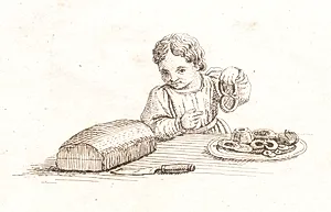 Illustration til "Halvhundrede Fabler for Børn" af Hey by Martinus Rørbye