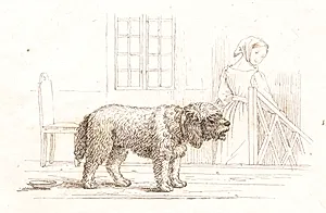 Illustration til "Halvhundrede Fabler for Børn" af Hey by Martinus Rørbye