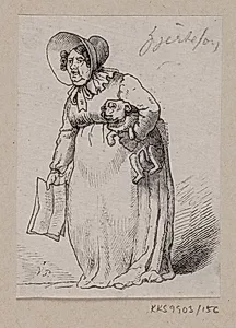 Illustration til "Hjertesorg" i H.C. Andersen, "Eventyr og Historier", Bind 2 by H.P. Hansen