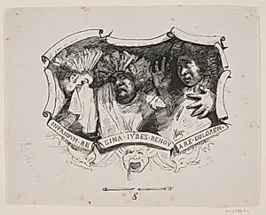 Illustration til Holberg: "Peder Paars"