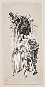 Illustration til Holberg: "Peder Paars"