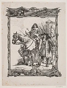 Illustration til Holberg: "Peder Paars"