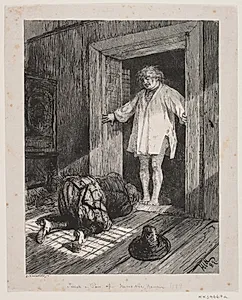 Illustration til Holberg: "Peder Paars"