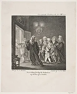 Illustration til Holbergs Komedier