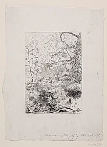 Illustration til Holger Drachmann, "Aarstiderne". Maj by Ubekendt