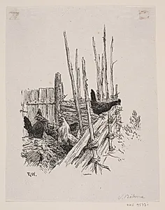 Illustration til "Hvad skal ungen hedde?" by Waldemar Bøhme