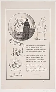 Illustration til Johan Krohn, "Peters jul" by F. Hendriksen