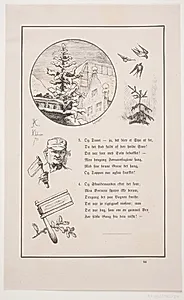 Illustration til Johan Krohn, "Peters jul"