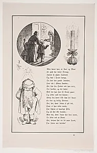 Illustration til Johan Krohn, "Peters jul" by F. Hendriksen