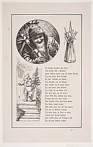 Illustration til Johan Krohn, "Peters jul" by F. Hendriksen