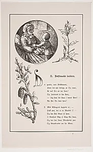 Illustration til Johan Krohn, "Peters jul" by Carl Leonard Sandberg