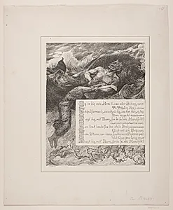Illustration til Johannes Ewald, "Liden Gunver" by Ubekendt
