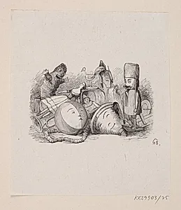 Illustration til "Kjærestefolkene" i H.C. Andersen, "Eventyr og Historier", Bind 1 by H.P. Hansen