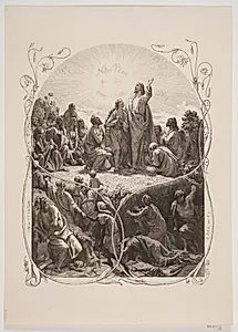 Illustration til "L'Oraison Dominicale" by Lorenz Frølich