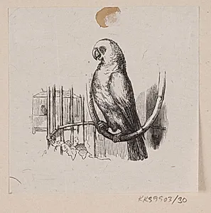 Illustration til "Lykkens Kalosker" i H.C. Andersen, "Eventyr og Historier", Bind 1 by H.P. Hansen