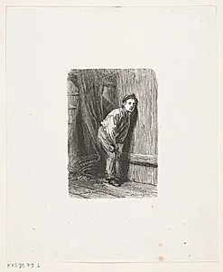 Illustration til "Makreldorg" by H.P. Hansen