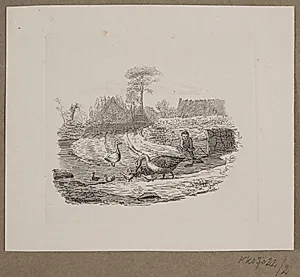 Illustration til O. Specter, "Fabler for Børn" by Vilhelm Kyhn