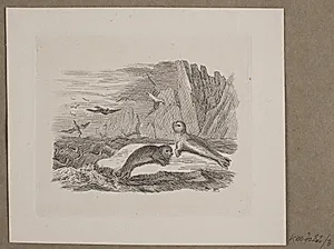 Illustration til O. Specter, "Fabler for Børn" by Vilhelm Kyhn