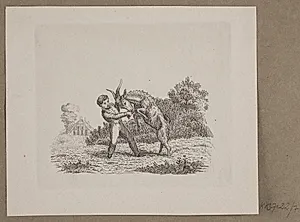 Illustration til O. Specter, "Fabler for Børn" by Vilhelm Kyhn