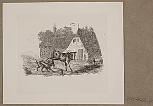 Illustration til O. Specter, "Fabler for Børn" by Vilhelm Kyhn