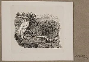 Illustration til O. Specter, "Fabler for Børn" by Vilhelm Kyhn