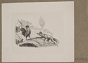 Illustration til O. Specter, "Fabler for Børn" by Vilhelm Kyhn