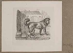 Illustration til O. Specter, "Fabler for Børn" by Vilhelm Kyhn