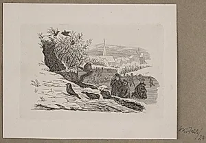 Illustration til O. Specter, "Fabler for Børn" by Vilhelm Kyhn