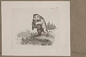Illustration til O. Specter, "Fabler for Børn" by Vilhelm Kyhn