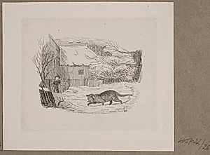 Illustration til O. Specter, "Fabler for Børn" by Vilhelm Kyhn