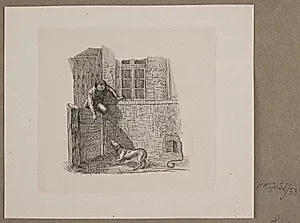 Illustration til O. Specter, "Fabler for Børn" by Vilhelm Kyhn
