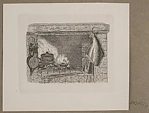 Illustration til O. Specter, "Fabler for Børn" by Vilhelm Kyhn