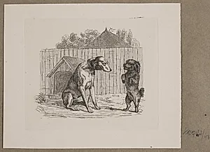 Illustration til O. Specter, "Fabler for Børn" by Vilhelm Kyhn