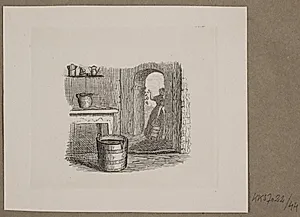 Illustration til O. Specter, "Fabler for Børn" by Vilhelm Kyhn