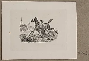 Illustration til O. Specter, "Fabler for Børn" by Vilhelm Kyhn
