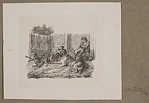 Illustration til O. Specter, "Fabler for Børn" by Vilhelm Kyhn