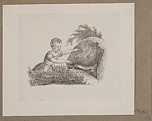 Illustration til O. Specter, "Fabler for Børn" by Vilhelm Kyhn