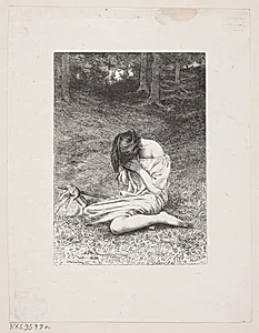 Illustration til "Østenfor Sol og Vestenfor Maane" by H.P. Hansen