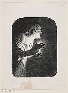 Illustration til "Østenfor Sol og Vestenfor Maane" by H.P. Hansen