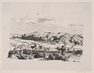 Illustration til Poul M. Møller, "Sct. Laurentius"
