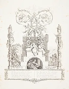 Illustration til "Sehnsucht", et digt af Joseph von Eichendorff by Hermine Stilke