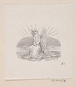 Illustration til "Snedronningen" i H.C. Andersen, "Eventyr og Historier", Bind 1 by H.P. Hansen