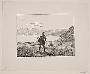 Illustration til Svend Grundtvig, "Marsk Stig: Dansk Folkevise Fra 13de Aarhundrede", 1861 by Constantin Hansen