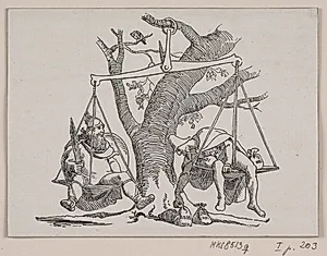 Illustration til "Svend Tveskægs tog til England og slaget ved Svold" by Ubekendt