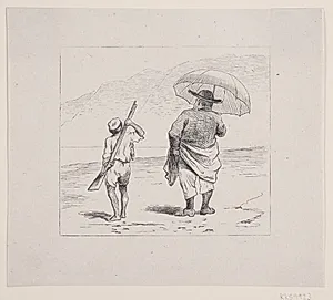 Illustration til "Tamt og Vildt", digt af Christian Richardt by Ubekendt
