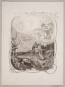 Illustration til "The Lord's Prayer" by Lorenz Frølich